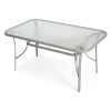 Set de cină de grădină cu 6 locuri MALAGA LIGHT grey