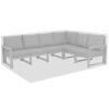Husă mare pentru mobilier de grădină 260 x 200 x 82 cm - verde