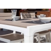 Masă de grădină cu 6 locuri HARMONY 160 x 90 cm - cappuccino