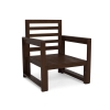 Set de balcon MALTA pentru 2 persoane - maro închis/gri