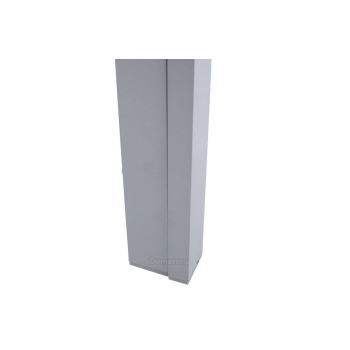 Masă de grădină din aluminiu VENECIA 180 x 90 cm - argintiu