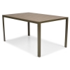 MODENA masă de grădină din aluminiu pentru 6 persoane 150 x 90 cm - maro