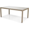 Masă de grădină Technorattan MALAGA 180 x 90 cm - bej închis