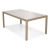 Masă de grădină Technorattan MALAGA 180 x 90 cm - bej închis