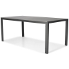 Masă de grădină PARMA din aluminiu 180 x 90 cm - negru