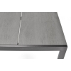 Masă de grădină PARMA din aluminiu 180 x 90 cm - negru