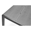 Masă de grădină PARMA din aluminiu 180 x 90 cm - negru