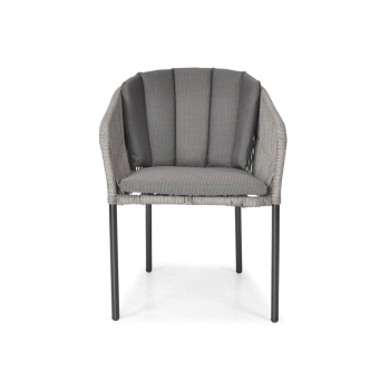 Mobilier de grădină cu 6 locuri VICTORIA gri
