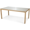 Set de grădină 6 piese Technorattan MALAGA masă 180 cm - bej