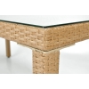 Set de grădină 6 piese Technorattan MALAGA masă 180 cm - bej