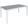 Masă de grădină cu 6 locuri HARMONY 160 x 90 cm - gri