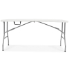 Pliabilă CATERING TABLE albă 150 cm