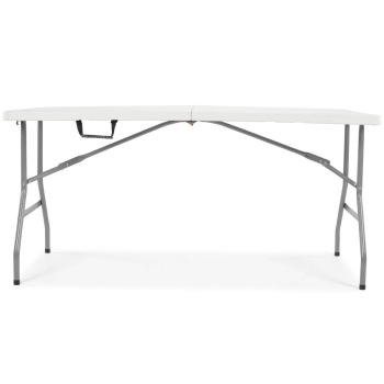 Pliabilă CATERING TABLE albă 150 cm
