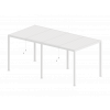 Pergola ogrodowa aluminiowa LUXE 3 x 5.8 m Biały z LED