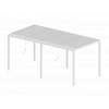 Pergola ogrodowa aluminiowa LUXE 3 x 5.8 m Biały z LED