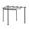Pergola ogrodowa 300x300cm stal/poliester