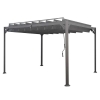 Pergola ogrodowa Maranda 295x355cm aluminium/włókno syntetyczne