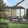 Pergola ogrodowa Mira 300x300cm aluminium/stal