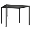 Pergola ogrodowa Mira 300x300cm aluminium/stal