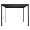 Pergola ogrodowa Mira 300x300cm aluminium/stal