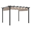 Pergola ogrodowa 366x274cm stal/tkanina