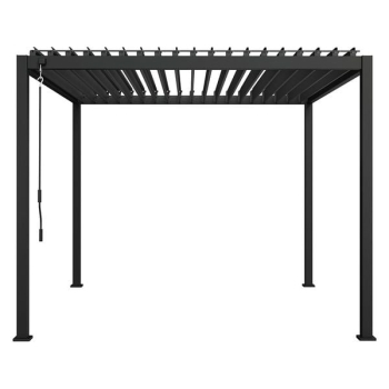 Pergola ogrodowa Mira 300x300cm aluminium/stal