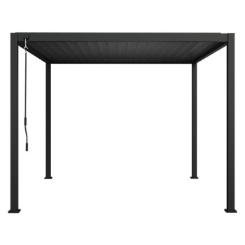 Pergola ogrodowa Mira 300x300cm aluminium/stal