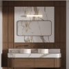 Kinkiet Linea 61 cm czarny LED CCT