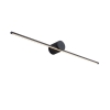 Kinkiet Modern Slim 60 cm czarny LED 3000K