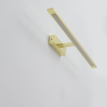 Kinkiet Isla złoty 62cm IP44 LED 4000K