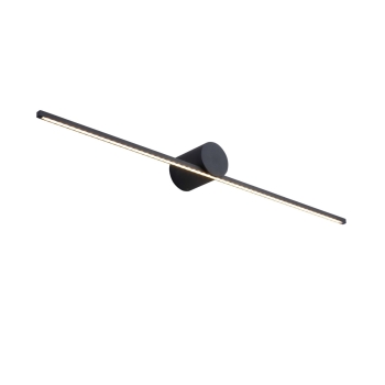 Kinkiet Modern Slim 60 cm czarny LED 3000K
