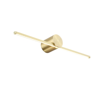 Kinkiet Modern Slim 40 cm złoty LED 3000K