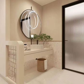 Kinkiet Mirror biały LED 3000K