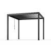 Pergola ogrodowa aluminiowa Skyline 3 x 3 m Antracyt NORDVIC