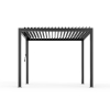 Pergola ogrodowa aluminiowa Skyline 3 x 3 m Antracyt NORDVIC