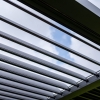 Pergola ogrodowa aluminiowa LUXE 3 x 5,8 m Antracyt z oświetleniem LED