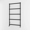 Radiator de baie AWENA 1 negru 530x508mm conexiune încălzitor P 138W Imers