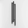 Baie radiator CUBIC 2 negru 230x1660mm 472W conexiune încălzire L Imers