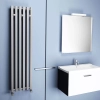 Radiator de baie DECO 1 negru 205x1000mm 246W conexiune încălzitor P Imers