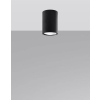 Lampa podsufitowa LAGOS 10 czarna 1x12W GU10 Sollux Lighting
