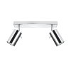 Lampa podsufitowa RING 2 chrom 2x12W GU10 Sollux Lighting
