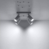 Lampa podsufitowa RING 4 biała 4x12W GU10 Sollux Lighting