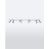 Lampa podsufitowa RING 6L szara 6x12W GU10 Sollux Lighting