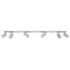 Lampa podsufitowa RING 6L szara 6x12W GU10 Sollux Lighting