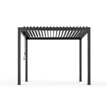 Pergola ogrodowa aluminiowa Skyline 3 x 3 m Antracyt NORDVIC