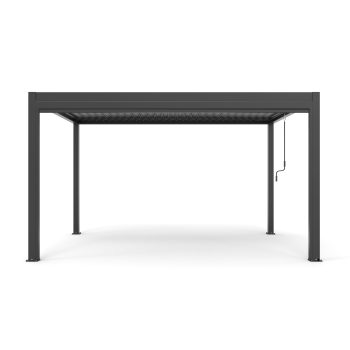 Pergola ogrodowa aluminiowa Skyline 3 x 3 m Antracyt NORDVIC