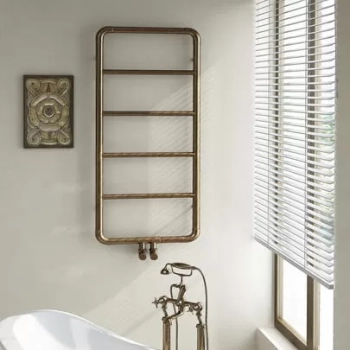 Radiator de baie ART 1 alamă 530x1000mm 215W conexiune încălzitor P Imers