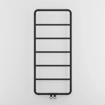 Radiator de baie ART 1 negru 530x1000mm 215W conexiune încălzitor P Imers