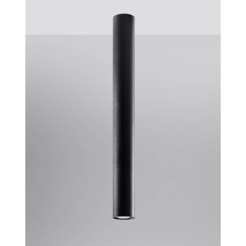 Lampa podsufitowa LAGOS 60 czarna 1x12W GU10 Sollux Lighting