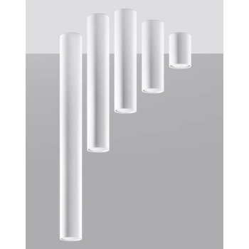 Lampa podsufitowa LAGOS 40 biała 1x12W GU10 Sollux Lighting